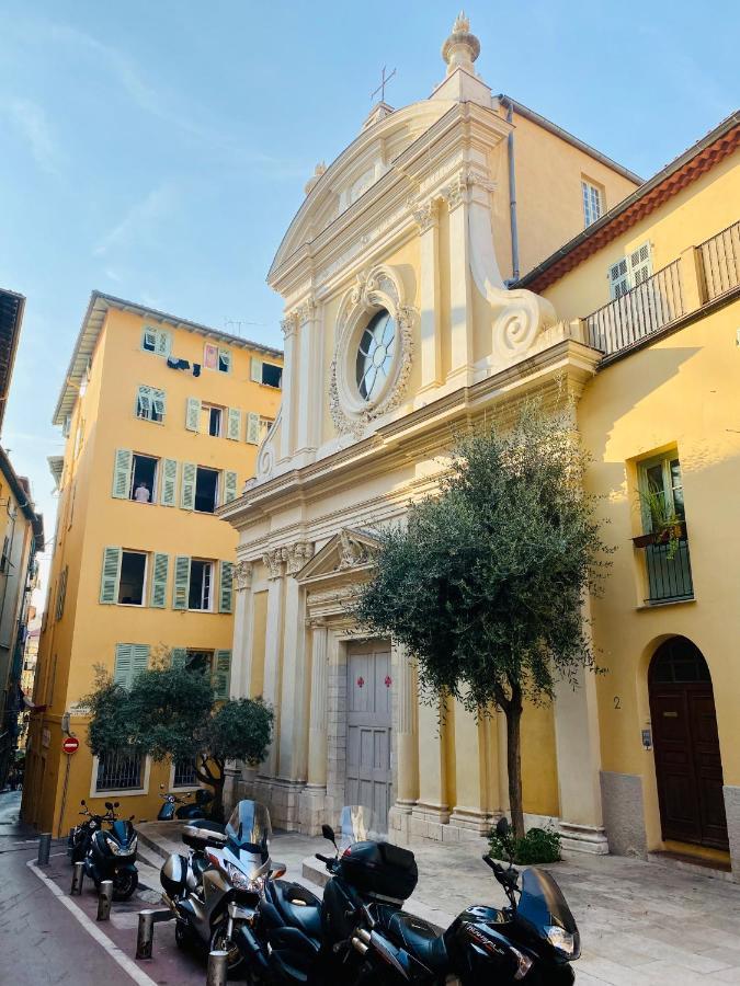 Appartement Modern Mansard Vieux-Nice Extérieur photo
